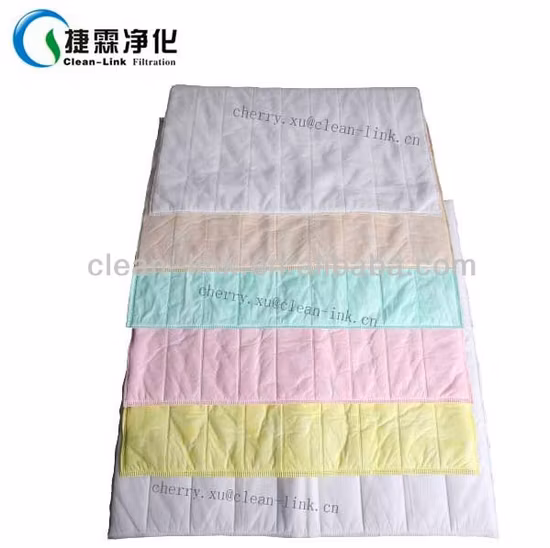 G4, F5, F6, F7, F8, F9 Nonwoven Pocket Air Filter Media (manufacture)